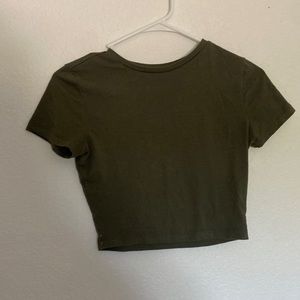 Wild fable Green crop top